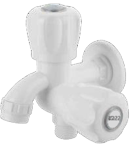 2 In 1 Bib Cock-White