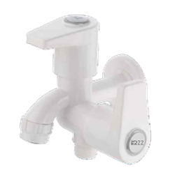 2 in 1 Bib Cock-White